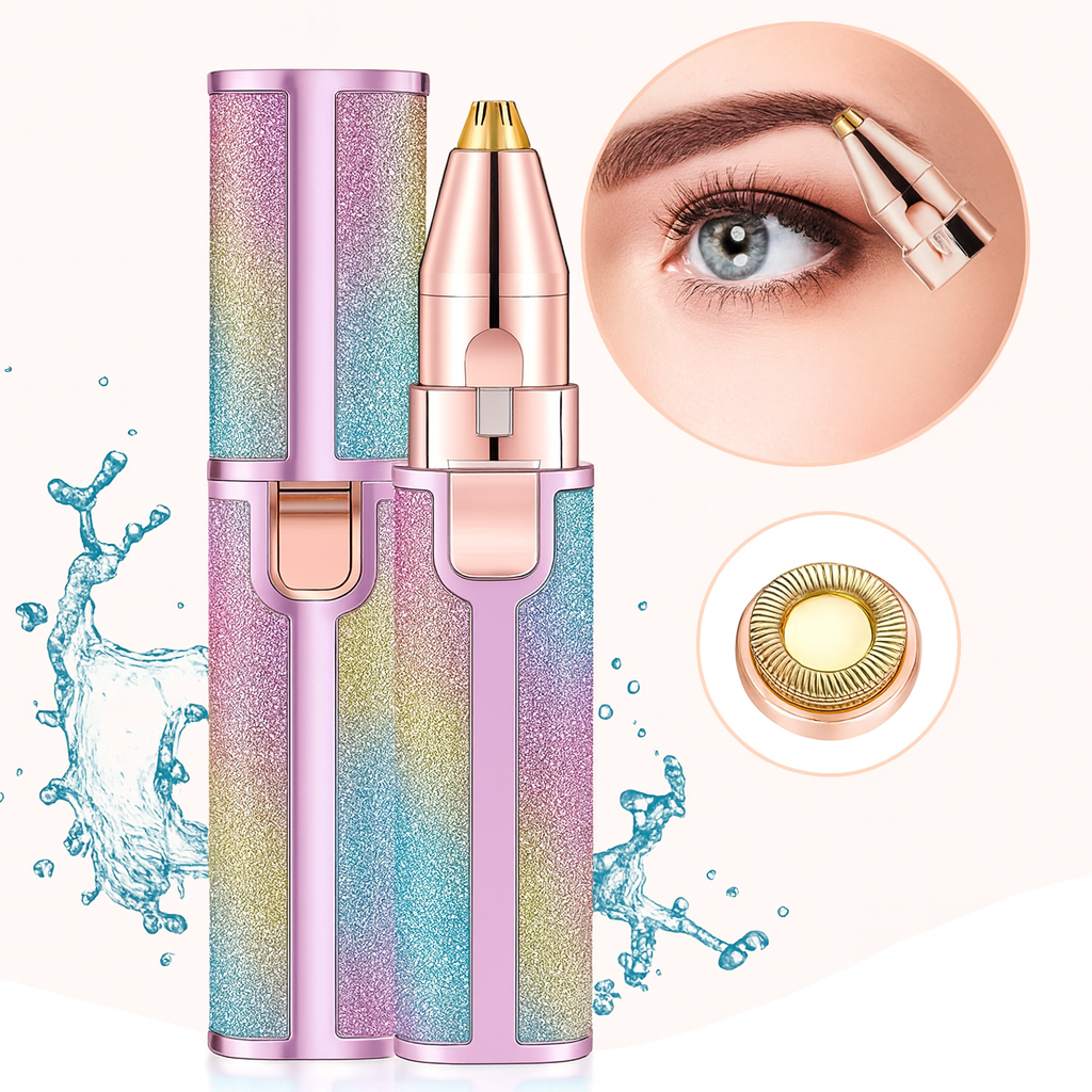 ✨ Depiladora Facial & Perfiladora de Cejas 2 en 1